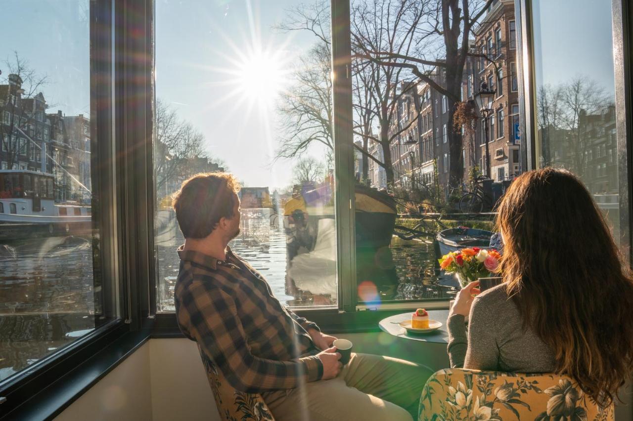 2 Houseboat Suites Amsterdam Prinsengracht Bagian luar foto