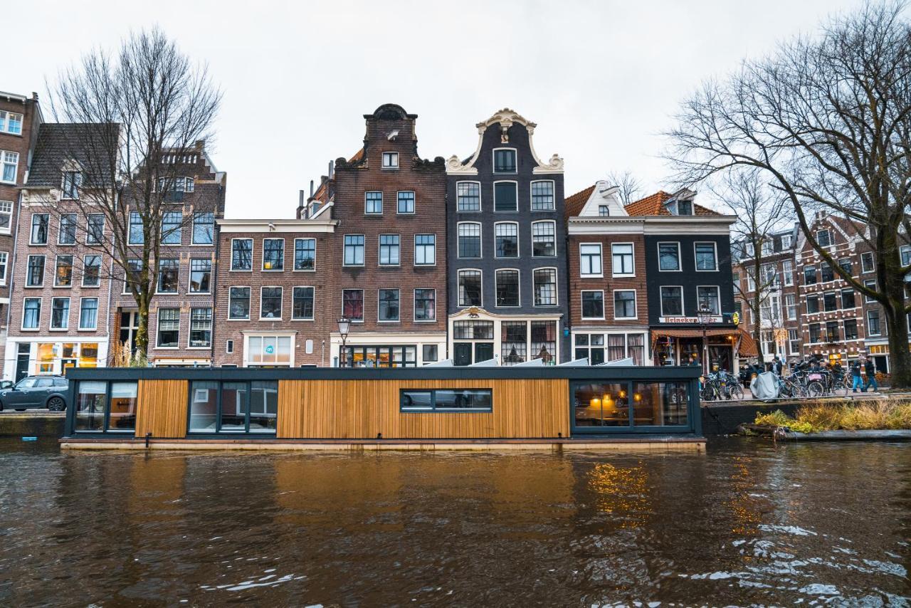 2 Houseboat Suites Amsterdam Prinsengracht Bagian luar foto