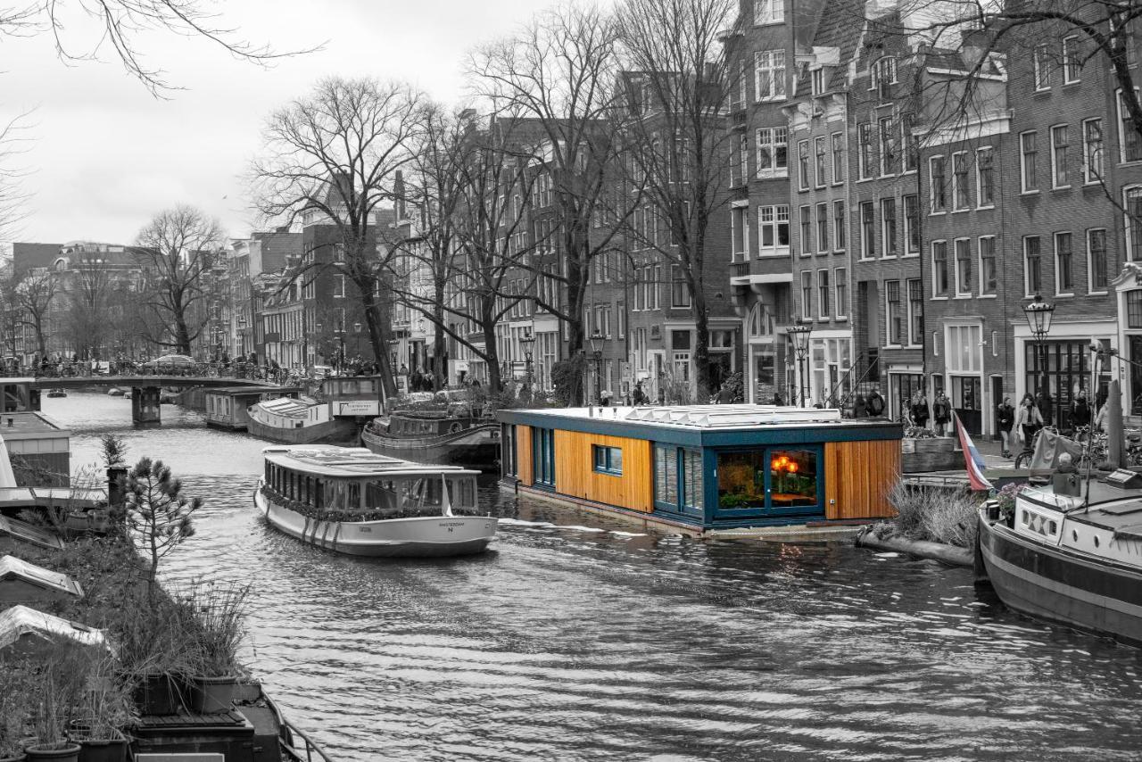 2 Houseboat Suites Amsterdam Prinsengracht Bagian luar foto