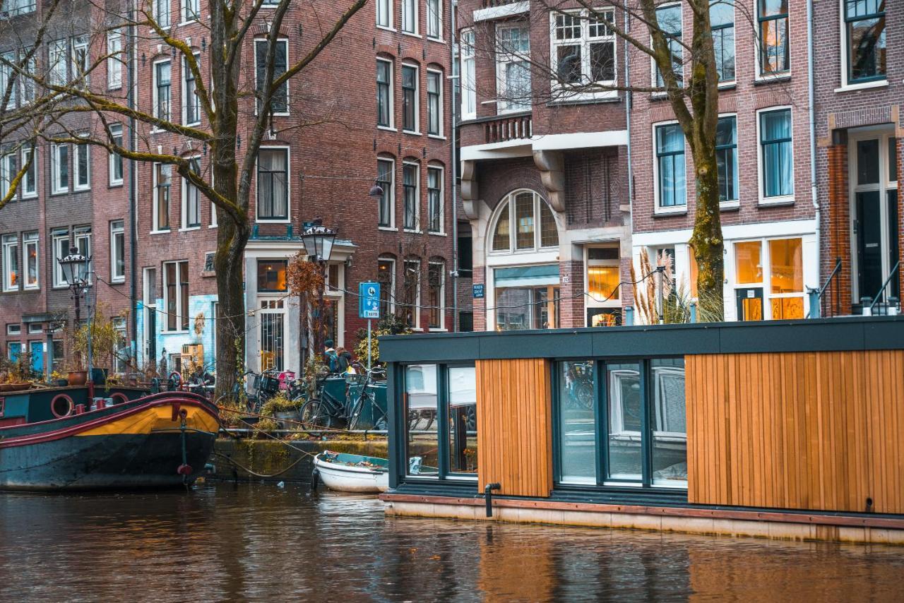 2 Houseboat Suites Amsterdam Prinsengracht Bagian luar foto
