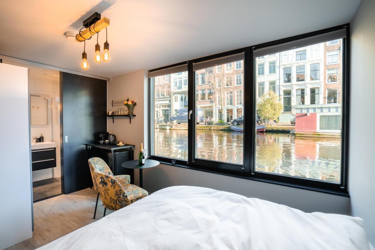 2 Houseboat Suites Amsterdam Prinsengracht Bagian luar foto