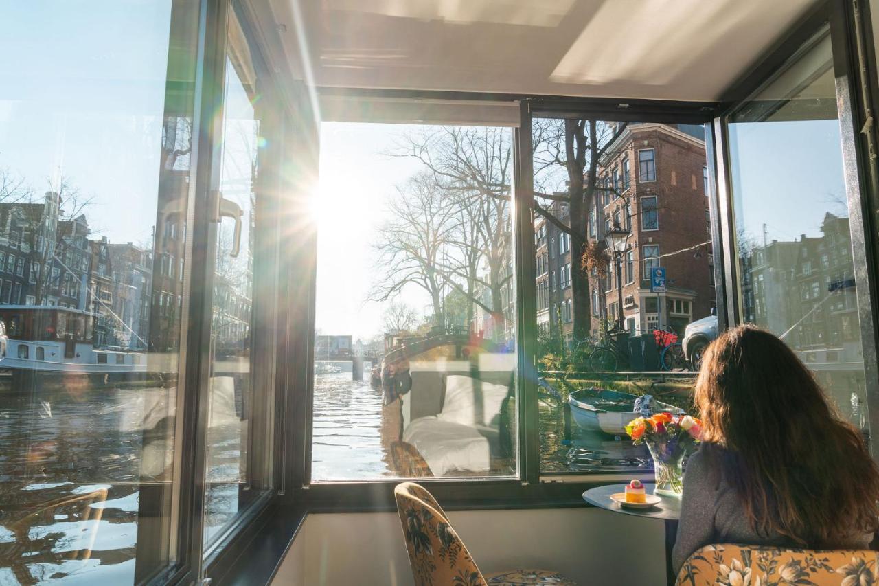 2 Houseboat Suites Amsterdam Prinsengracht Bagian luar foto